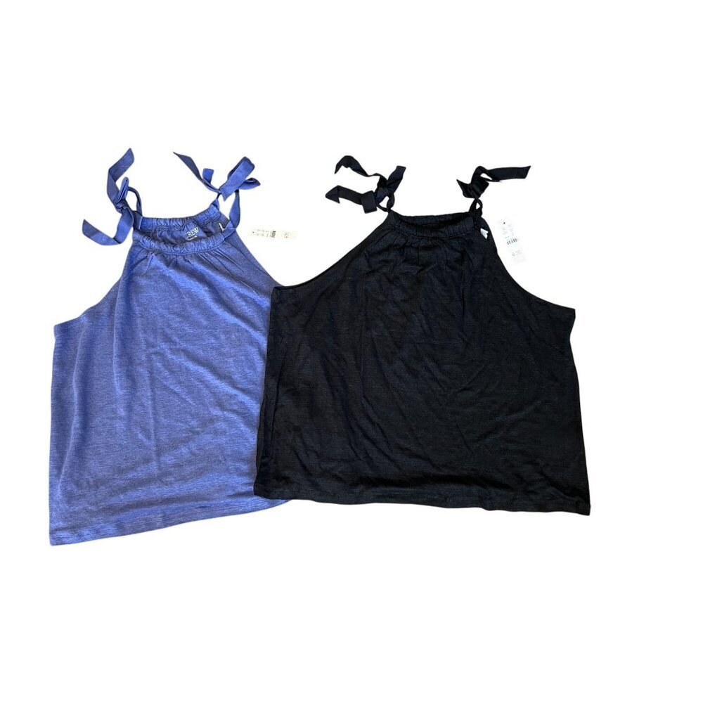 NWT J. Crew Bundle Linen Tops, set of 2